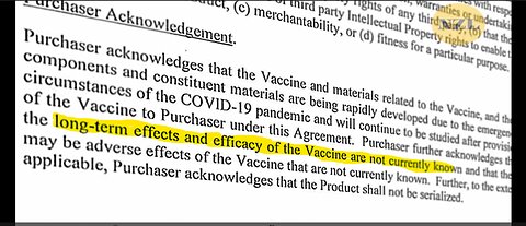 Pfizer’s Government Contract – Pfizer’s mRNA (Covid-19) Contract says it All!