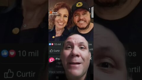 Marrone com a Deputada Carla Zambelli