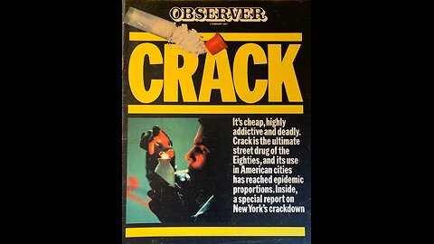 Crack! The drug of the 80's