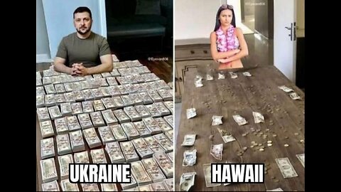 Maui resident - $40 billion to ukraine nothing to maui, all this shit we gotta do on our own