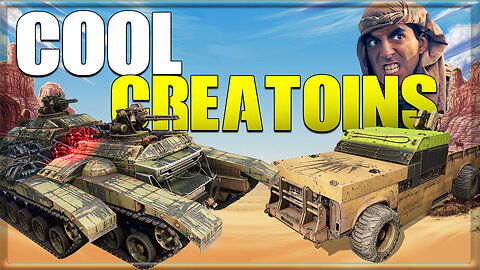 GLA Technical, Ravager SUPER Tank, Fly Tank & More • Crossout Cool Creations