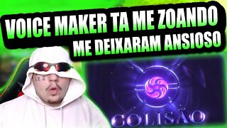 REACT A série ORIGINAL do Voice Makers - COLISÃO (Teaser)