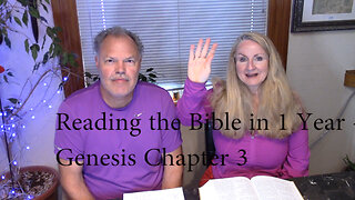 Reading the Bible in 1 Year - Chapter 3