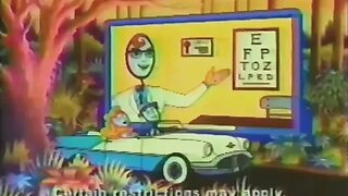 America's Best Contacts And Eyeglasses Animated 90's Commercial (1993)
