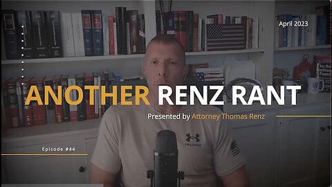 Tom Renz | Trump & the Collapse of Our Justice System (Part 2)