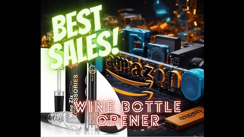 Air Pressure Pump Bottle Opener for less than 20 euros - AMAZON BEST SALE !!!