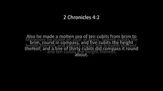 2nd Chronicles Chapter 4