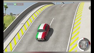CAR crash 💥🚙 Car jumps at high speed from a ramp #14 🚨 Epic High Speed Car Crash ⚙️ Beamng drive