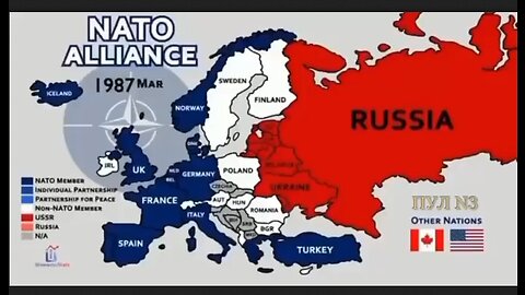 Time Lapse of NATO Expansion To Russia's Door Step - HaloRock