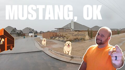 MUSTANG OKLAHOMA Tour - Moving to AND Living in The Canyons neighborhood