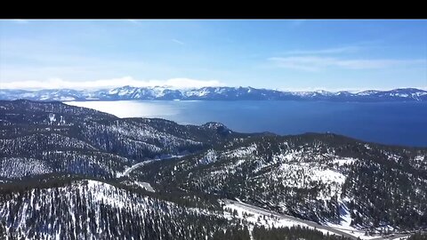 "Lake Tahoe,' largest Alpine lake in the whole of North America