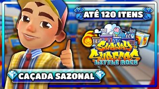 Subway Surfers Little Rock | Caçada Sazonal até 120 Itens