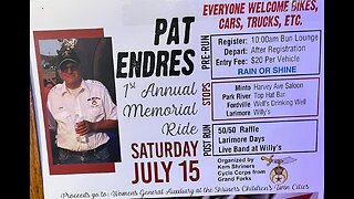 GFBS Interview: with Greg Bryson of Pat Endres 1st Annual Memorial Ride