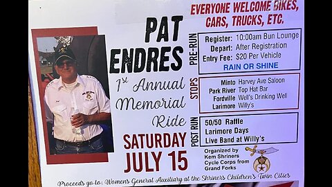 GFBS Interview: with Greg Bryson of Pat Endres 1st Annual Memorial Ride