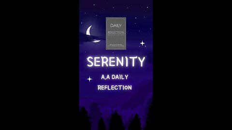 A.A Daily Reflection -12/2 - "Serenity" #shorts #alcoholicsanonymous #jftguy