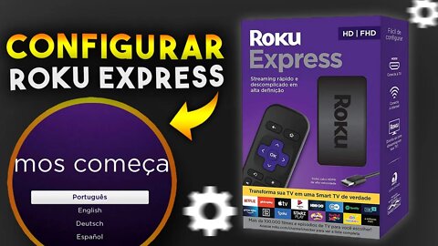 Como INSTALAR E CONFIGURAR Roku Express