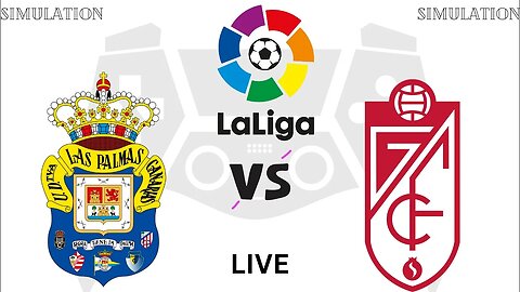 Las Palmas vs Granada | LPA vs GRA | La Liga 2023 Live Match | Simulation