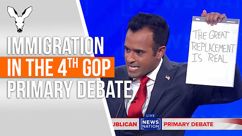 Immigration At FOURTH GOP Debate—“Stout Hearts And Sharp Swords” | VDARE TV