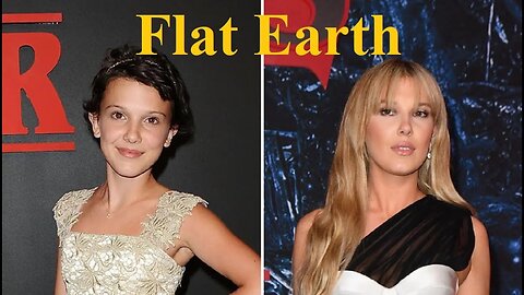Milly Bobby Brown Flat Earth then and now ✅