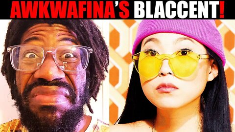 BLACK Twitter Reacts to Awkwafina’s BLACCENT! Marvel's Katy refuses to use Asian ACCENTS!