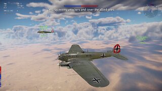 War Thunder - Realistic BR 2.3 Bomber squadron all survive / Realistische BR 2.3 Bombergeschwader überleben alle