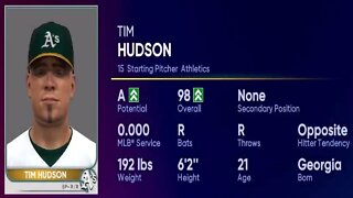 How To Create Tim Hudson MLB The Show 22