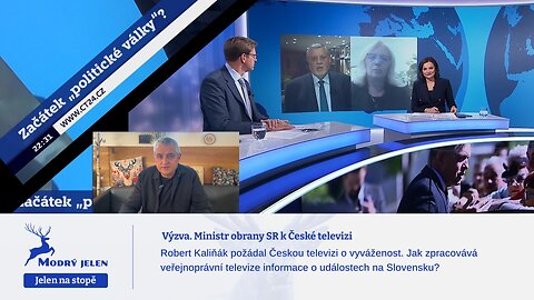 Výzva. Ministr obrany SR k České televizi