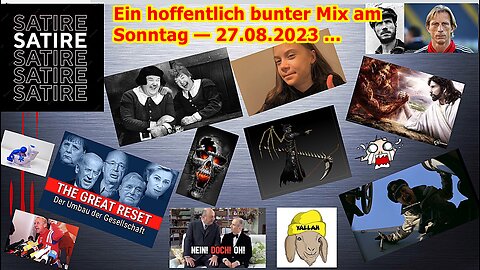 Ein hoffentlich bunter Mix am Sonntag — 27.08.2023 ...