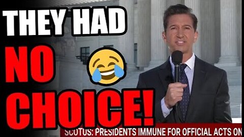 HE HAD NO CHOICE BUT TO ADMIT TRUMP WINS!!!