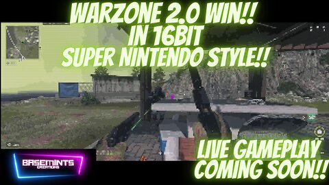 Warzone 2.0 Win!! In 16bit!! Super Nintendo Style Preview!!