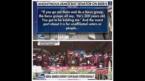 Anonymous Democrat senator hears from Biden focus group that says “he’s 200 years old“