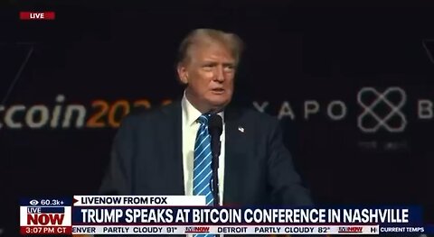 Trump predicts Bitcoin will exceed Gold at Bitcoin Conference In Nashville