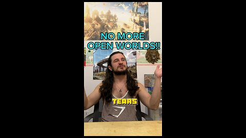 😡 NO MORE Open Worlds! 🌎 #openworld #gaming #zelda #tearsofthekingdom #avatar #starfield