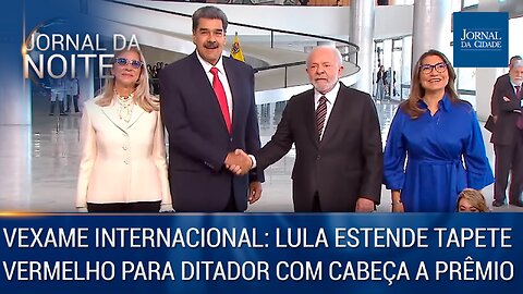 Vexame Internacional: Lula estende tapete vermelho para ditador com cabeça à prêmio - 29/05/23
