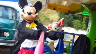 MELHORES PASSINHOS, DO FOFÃO, MICKEY MOUSE E PICA-PAU, NA CARRETA DA ALEGRIA POP STAR, LIKE 91