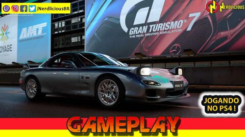 🎮 GAMEPLAY! Uma visão geral de GRAN TURISMO 7 no PS4! Confira nossa Gameplay também!