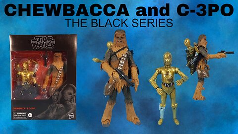 Star Wars Chewbacca and C-3PO The Black Series