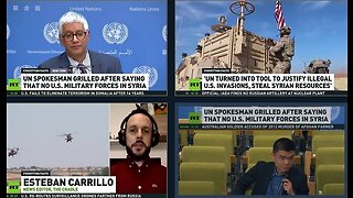 CGTN Correspondent Grills UN Spokesman Over US Forces’ Presence in Syria