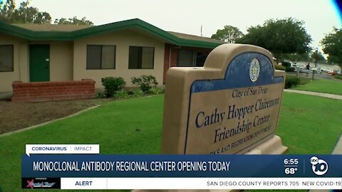 Monoclonal Antibody Regional Center opening in San Diego