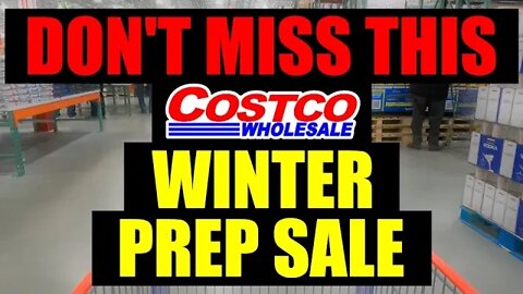 AMAZING Winter Preps on Sale at COSTCO! Must SEE!