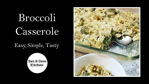 Broccoli Casserole Recipe