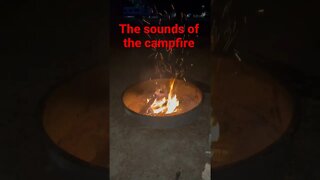 Campfire Sounds #asmr #shorts