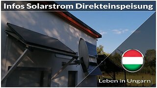 Infos zu Solarstrom Direkteinspeisung in Ungarn - Leben in Ungarn