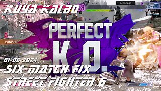 Kuya Kalbo Six Match Fix with Chun Li on Street Fighter 6 as Puyat 01-06-2024.