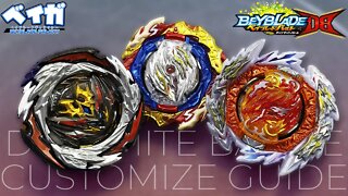 Dynamite Battle Customize Guide versão GUILTY LONGINUS! - Beyblade Burst ベイブレードバースト
