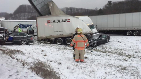 TRAFFIC BLOG: Winter weather causes crashes in Northeast Ohio