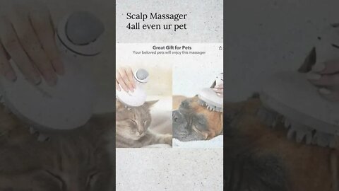 Scalp Massager 4all Even Your Pet #shorts