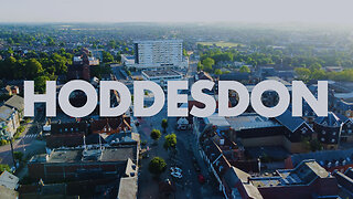 Hoddesdon from Above - 4K Drone Footage - 2024