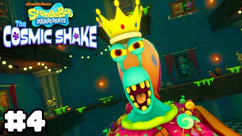 SpongeBob SquarePants: The Cosmic Shake - Gary Boss Fight