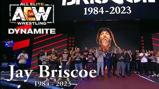 RIP Jay Briscoe TRIBUTE SHOW ENDER AEW Dynamite 1.25.23 1